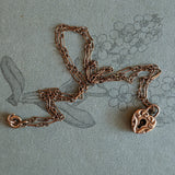 1900s-1910s Heart Padlock Necklace