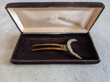 1900s Crescent Moon Goddess Diana Hair Comb