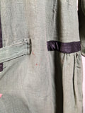 1920s Green Linen Dress