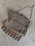 c. 1930 Whiting & Davis Beadlite Purse in Original Box