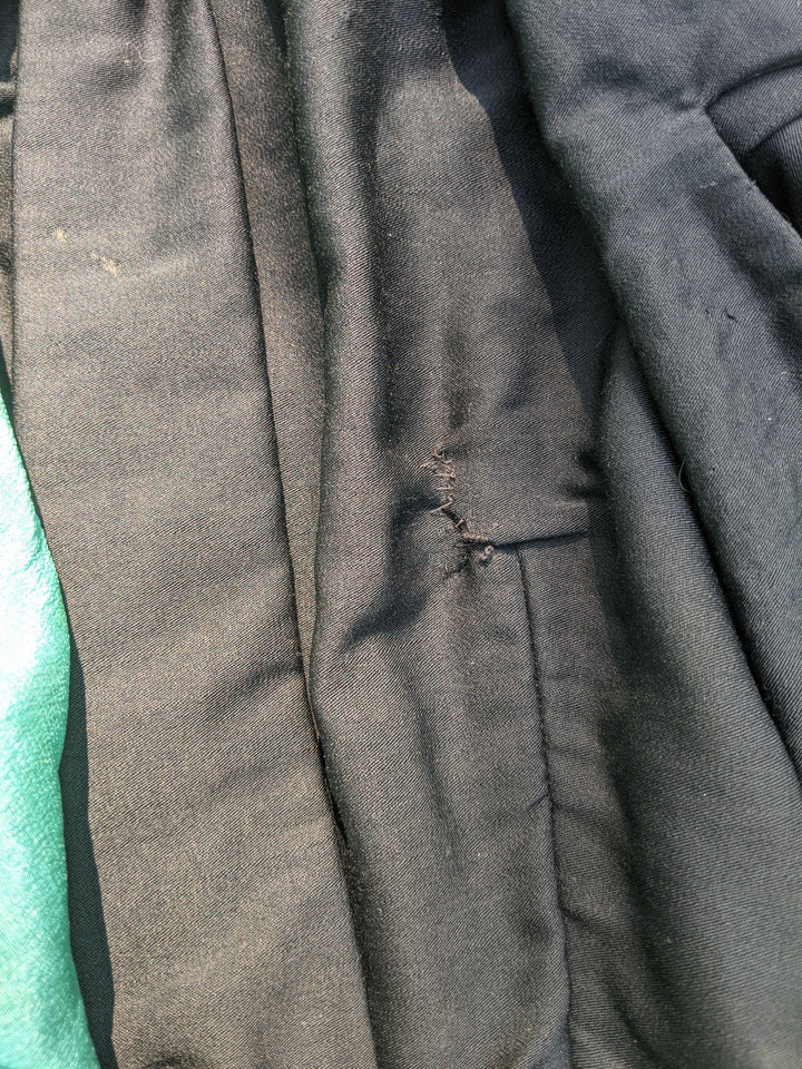 1890s Green + Black Gigot Sleeve Bodice