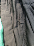 1890s Green + Black Gigot Sleeve Bodice