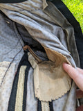 1890s Green + Black Gigot Sleeve Bodice