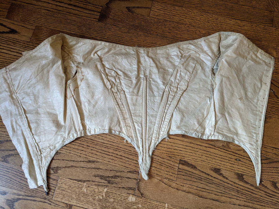 RESERVED LISTING | c. 1860 Wedding Gown