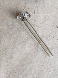 19th c. Cut Steel Butterfly Hair Pin