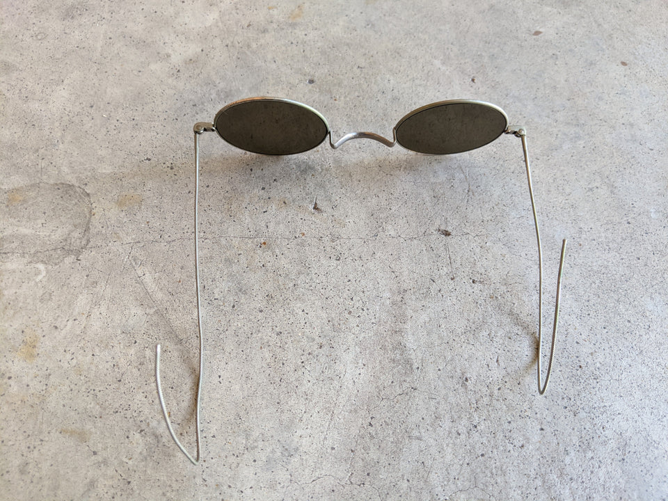 1910s-1920s Tinted Glasses with Round Lenses