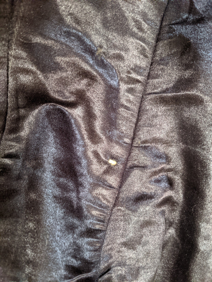 c. 1890 Silk "Seal" Plush Jacket