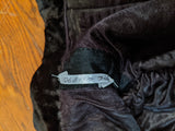 c. 1890 Silk "Seal" Plush Jacket