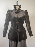 c. 1890 Silk "Seal" Plush Jacket