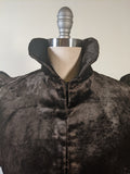 c. 1890 Silk "Seal" Plush Jacket