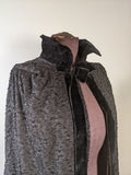 1910s-1920s Vampy Brocade Cape