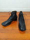 c. 1930s Square Toe Boots | Approx Sz 9-10