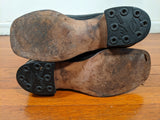 c. 1930s Square Toe Boots | Approx Sz 9-10