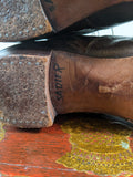 c. 1910s-1920s Brown Lace Up Boots | Approx Sz 8
