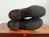 c. 1930s-1940s Tall Lace Up Logger Boots | Approx Sz 7