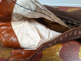 Early 1910s Brown Suede Side Button Boots | Approx Sz 5