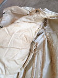 1890s Cream Silk Gigot Sleeve Bodice