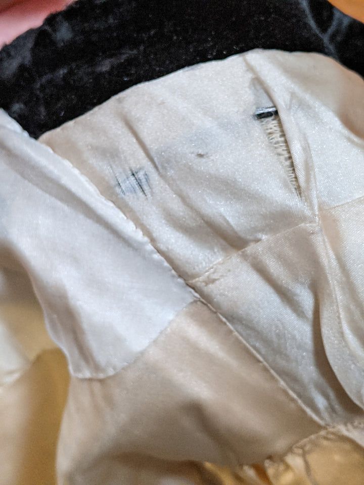 c. 1910s Black Silk Suit | Jacket + Skirt