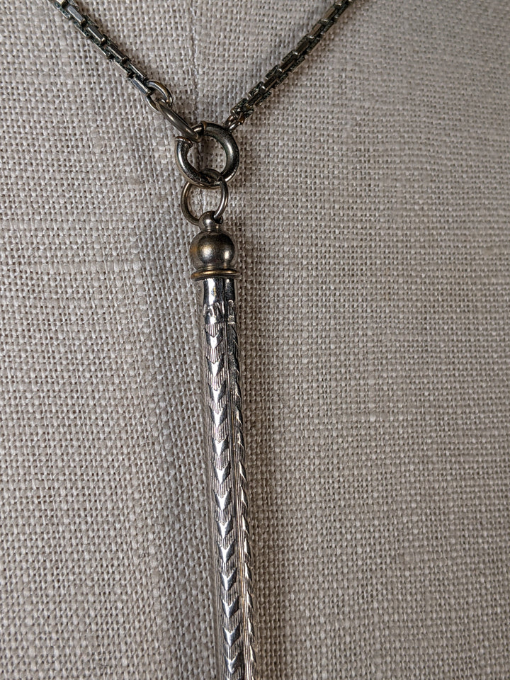 c. 1930s-40s Telescoping Pencil on Chain