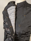 1890s Black Dress | Bodice + Skirt