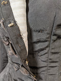 1890s Black Dress | Bodice + Skirt
