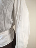 1900s White Embroidered Shirt-Waist