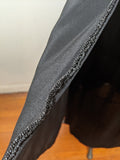 c. 1919-1920 Black Silk Dress