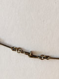 Victorian Silver Owl Necklace