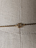 Art Deco Rhodium + Gold Plated Necklace