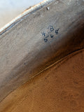 c. Turn of the Century Gold Beaded Pumps