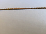 19th c. Gold Filled Book Chain with Large Clasp