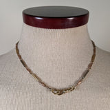 19th c. Tri-Gold Filled Watch Chain / Necklace