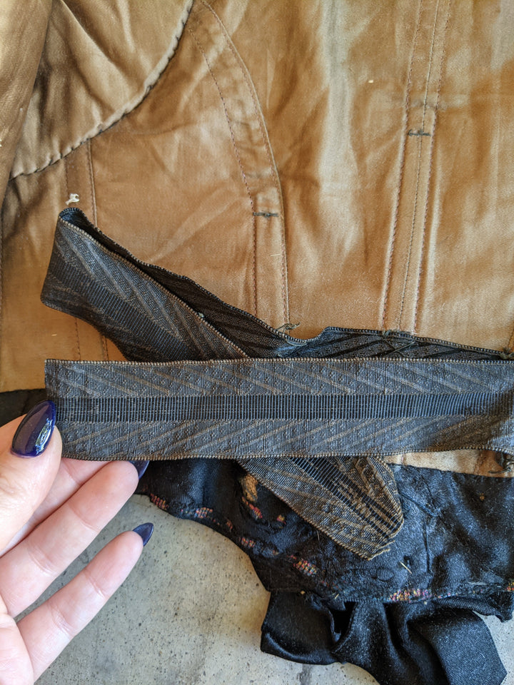 c. 1897 Crescent Moon Pattern Bodice | Study + Display