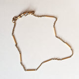 19th c. Gold Filled Watch Chain Necklace
