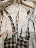 c. 1870s Silk Taffeta Check Bodice | Study + Display