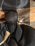 c. 1870s Silk Taffeta Check Bodice | Study + Display