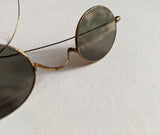 Late 19th c. Tinted Glasses | Gold Tone Frames