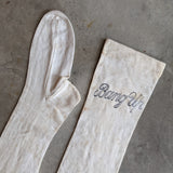 Late 19th-Early 20th c. Bang Up Stockings