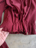 1890s Burgundy Gigot Sleeve Bodice | Study + Display