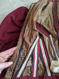 1890s Burgundy Gigot Sleeve Bodice | Study + Display