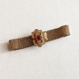 1870s-1880s Gold Filled Mesh Bracelet