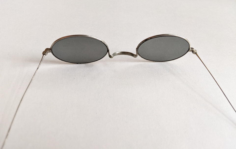 1890s-1900s Tinted Eyeglasses with Case