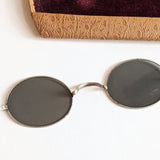 1890s-1900s Tinted Eyeglasses with Case