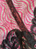 c. 1905-1907 Pink Silk Dress