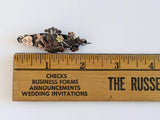 1901 Sterling Silver + Gold Front Brooch