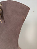 c. 1910s-1920s Wool + Leather Boots | Approx. Sz. 7.5-8 N