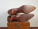 c. 1910s-1920s Wool + Leather Boots | Approx. Sz. 7.5-8 N