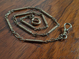 c. 1900s-1910s 14k Gold Watch Chain | 13 1/8"