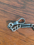 Turn of the Century Silver + Rose Gold Niello Chain | 10.75"