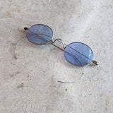 c. 1890s-1900s Light Blue Tinted Glasses